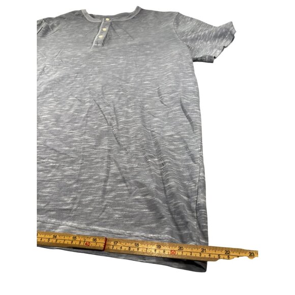Goodfellow & Co Gray Henley T-Shirt Size L 100% Cotton - Picture 8 of 8